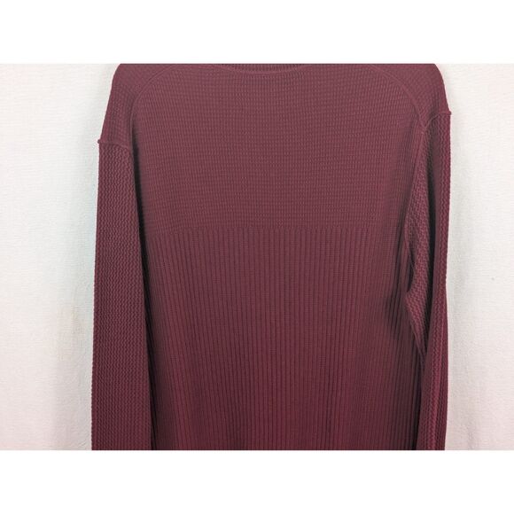 Tommy Bahama Tobago Bay Quarter Zip Sweater Maroon Men's Size Medium - Picture 11 of 12